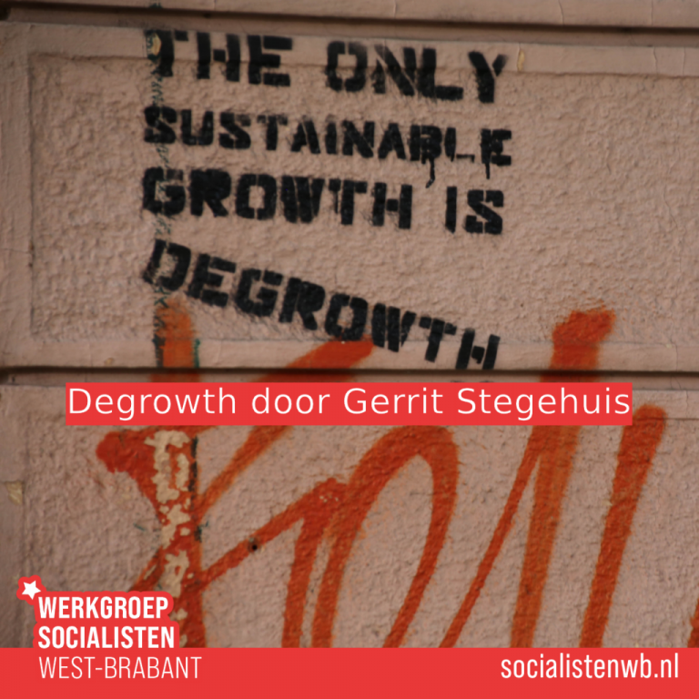 Gerrit Stegehuis: Degrowth