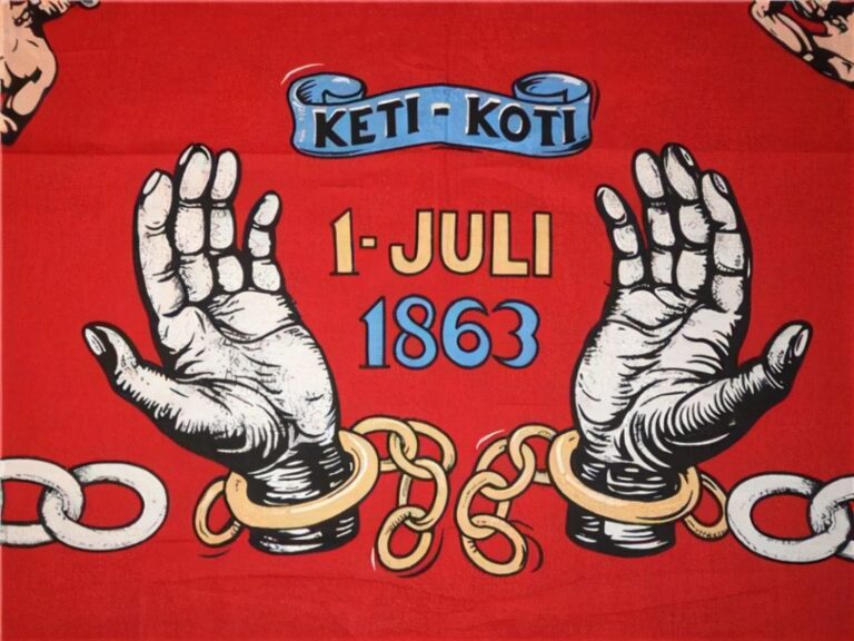 Solidariteitsverklaring bij herdenking van het slavernijverleden